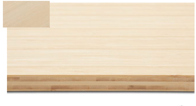 Sivupuristettu bambulevy – 5-kerroksinen, luonnollinen sävy, kuva 1