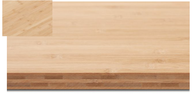 Vaakapuristettu bambulevy – 5-kerroksinen, karbonisoitu sävy, kuva 1