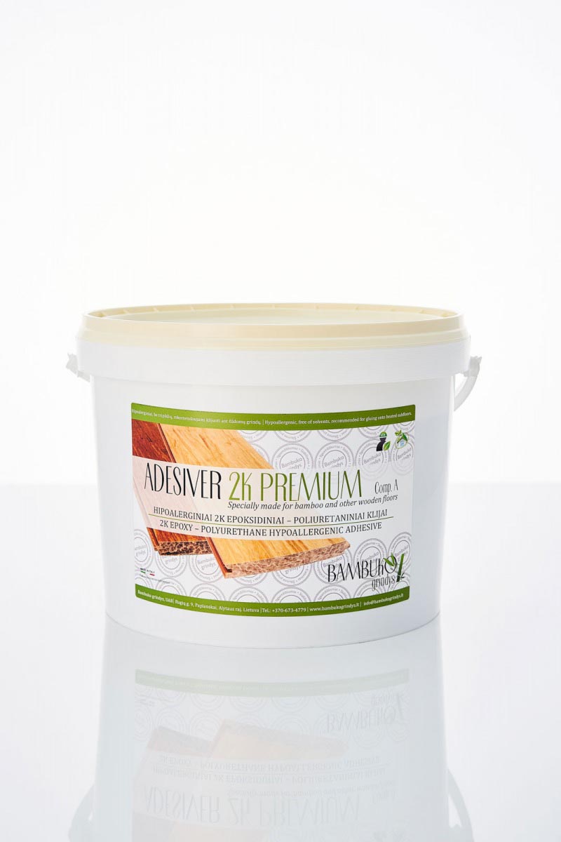 Adesiver 2K Premium -epoksipolyuretaanilattialiima, 12,5 kg, kuva 1